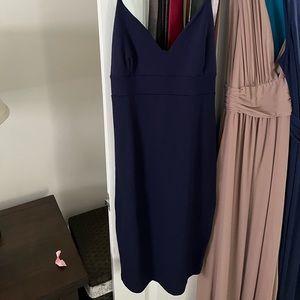 Lulus Bodycon Navy Blue Dress